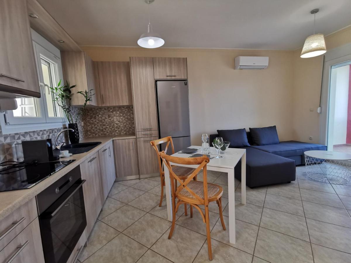 Marine Apartments Venetiko Paralia Agias Foteinis 외부 사진